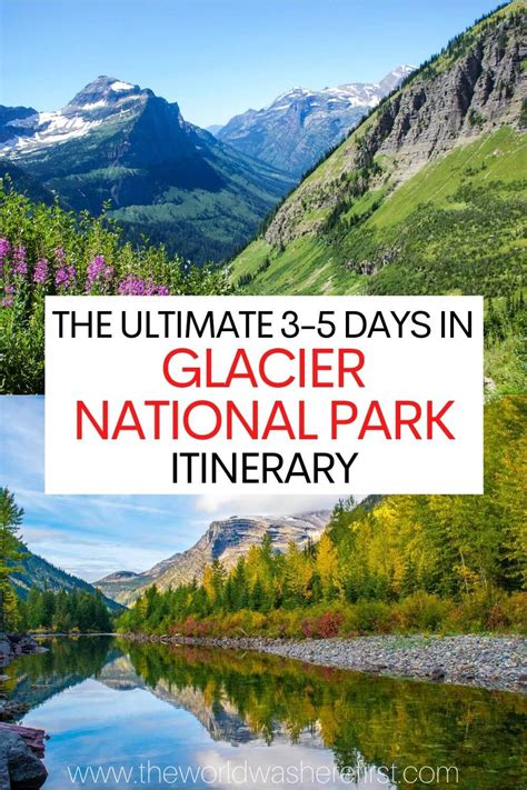Glacier national park itinerary. Things To Know About Glacier national park itinerary. 